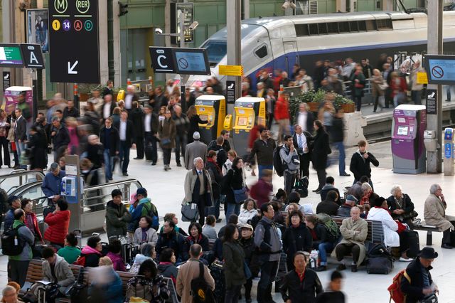 Des retards importants en gare en plein week-end de vacances