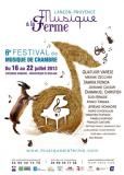 Affiche festival Musique à la ferme