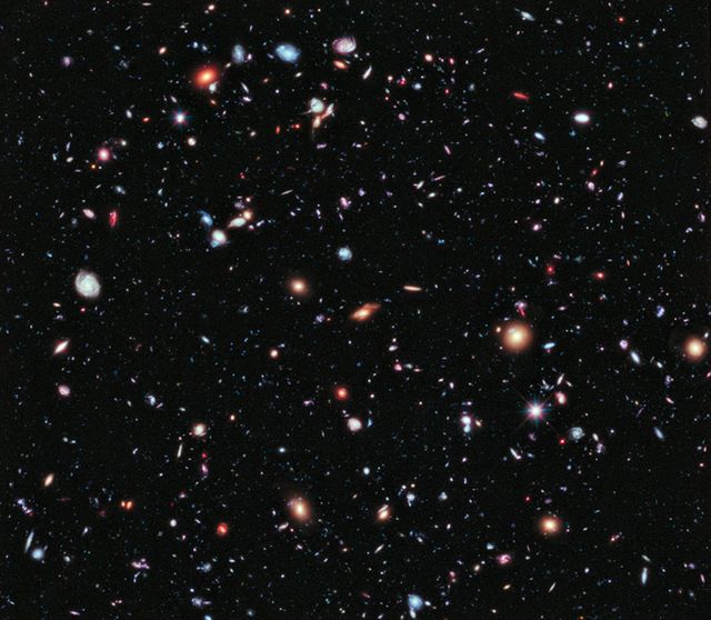 Hubble deep field