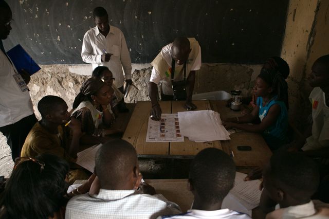 Début du dépouillement au Mali