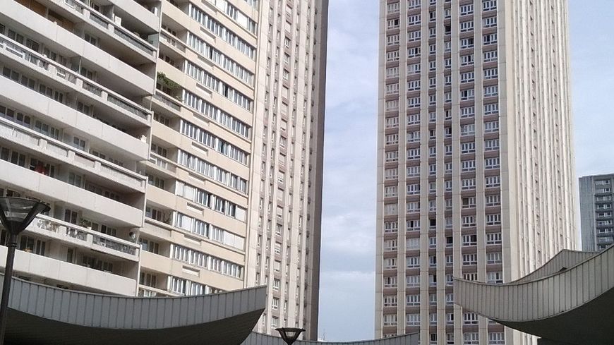 Dalle "Les Olympiades" Paris XIIIème