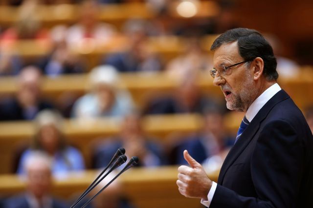 Mariano Rajoy s'explique devant les députés