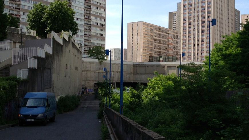Sud de dalle "Les Olympiades" Paris XIIIème - fin du projet