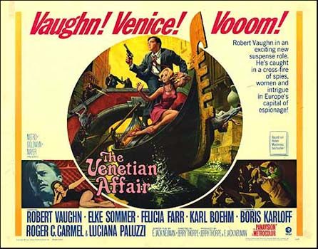 Pochette BO The Venetian Affair, Jerry Thorpe, 1967