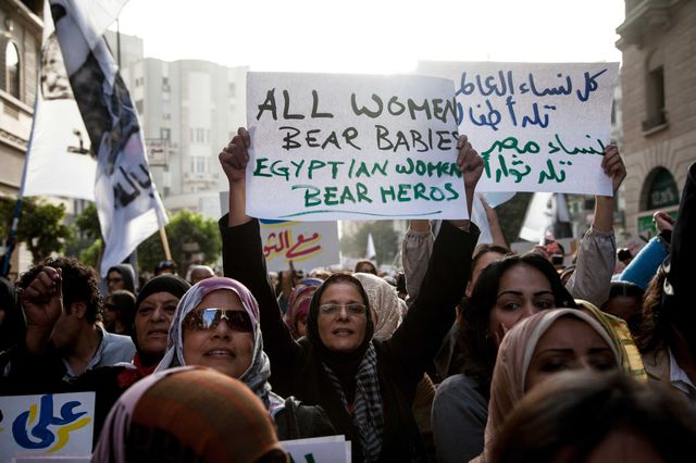 Les femmes de la révolution égyptienne