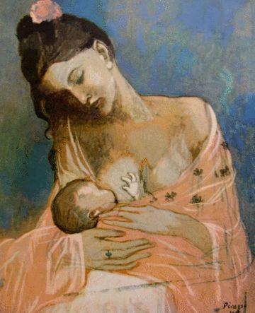 La mère et l'enfant, Pablo Picasso