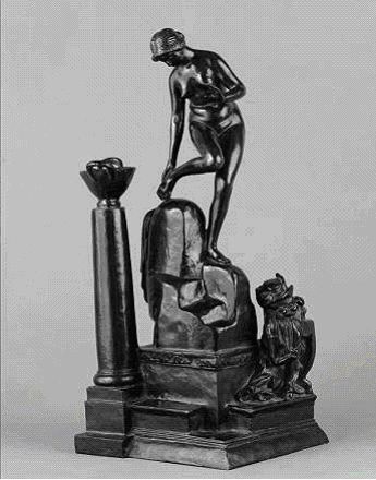 Antoine Bourdelle (1861-1929), "Vénus à sa toilette, petite baigneuse". Bronze, 1905. Paris, musée Bourdelle.