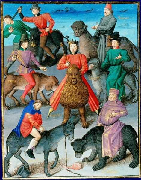 Allégorie des péchés capitaux, 1463