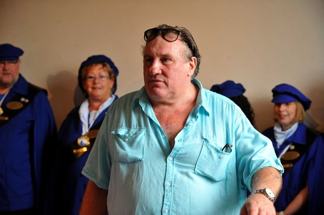 Gérard Depardieu à Néchin
