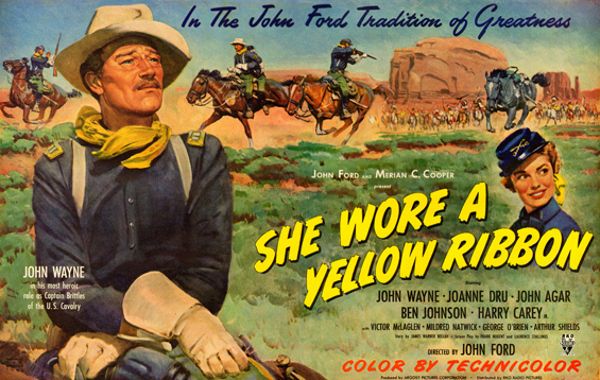 Affiche du film "Yellow Ribbon" de John Ford