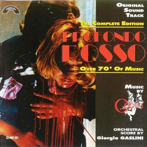 "Profondo Rosso" de Dario Argento, BO