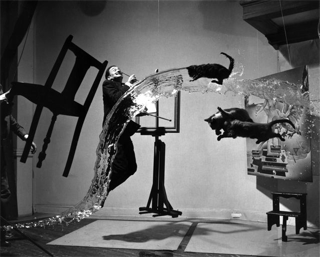 Le Dali Atomicus, photo de Philippe Halsman (1948)