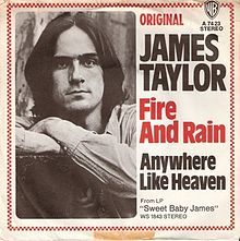 "Fire and rain" de James Taylor, 1970