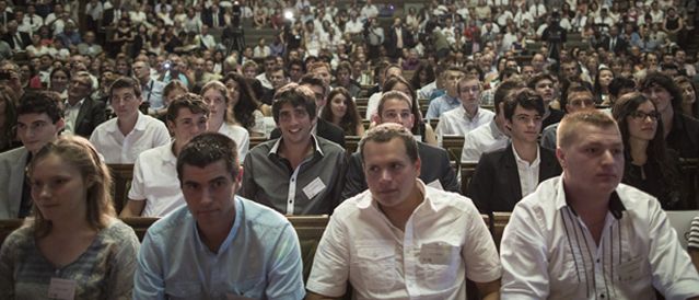 Etudiants à la Sorbonne