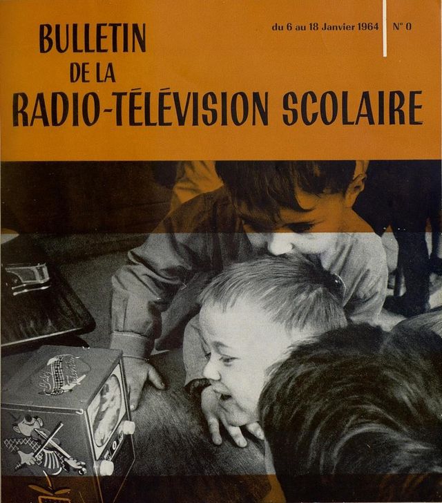 Couverture du n°0 du Bulletin de la radio-télévisions scolaire du 6 au 18 janvier 1964
