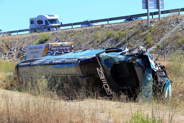 Accident de car dans l'Aude