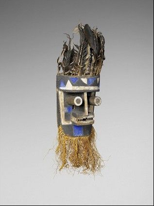 Masque Anthropomorphe Adouma du Gabon