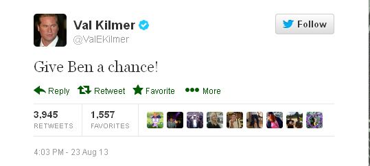 Val Kilmer tweet