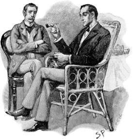 Sherlock Holmes et le Docteur Watson, illustration de Sidney Paget
