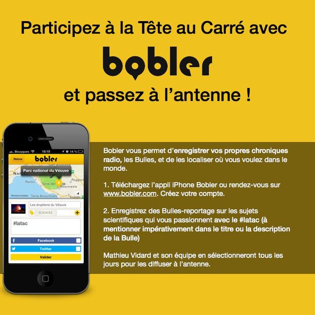 Bobler, La tête au carré