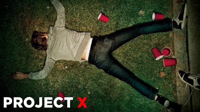 Projet X - affiche - par terre