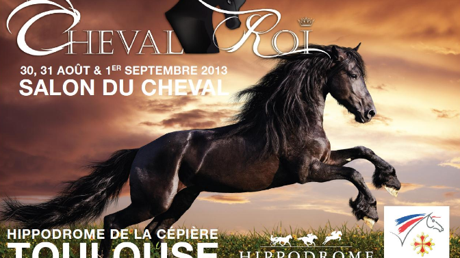 Cheval roi : le salon du cheval de Toulouse