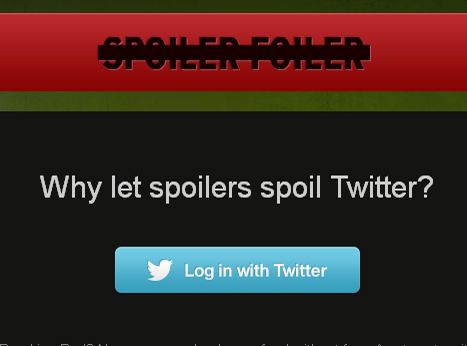 Une application pour bloquer les spoilers