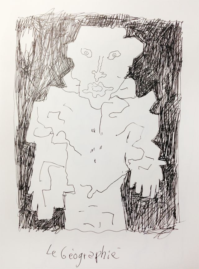 Le Géographié de Dubuffet, revu par Joann Sfar