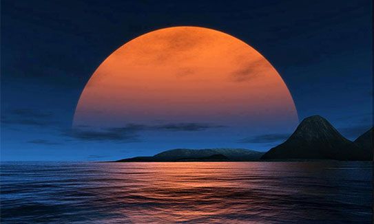 Lune rousse