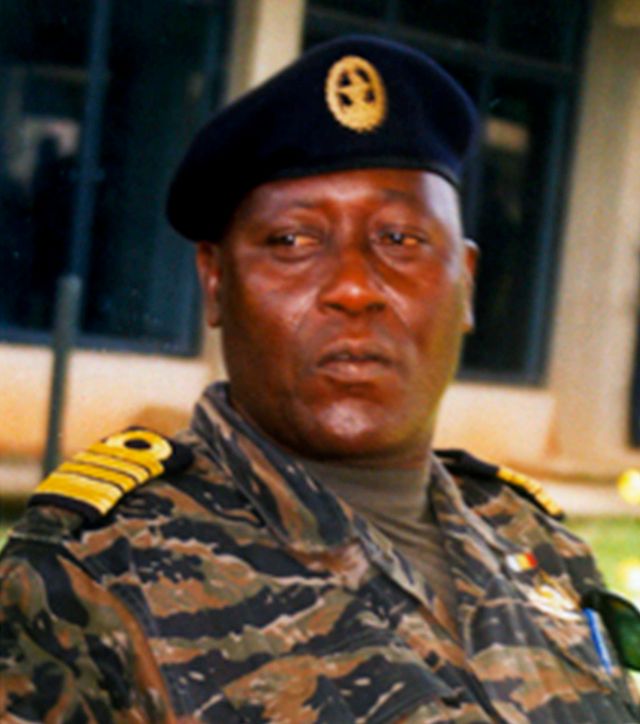 Bubo Na Tchuto, ex-chef de la marine de Guinée-Bissau. Arrêté par la DEA en avril 2013. Ici en juillet 2010