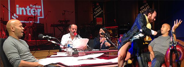 Eric Judor, Daniel Morin, Sony Chan et Mr Préviously
