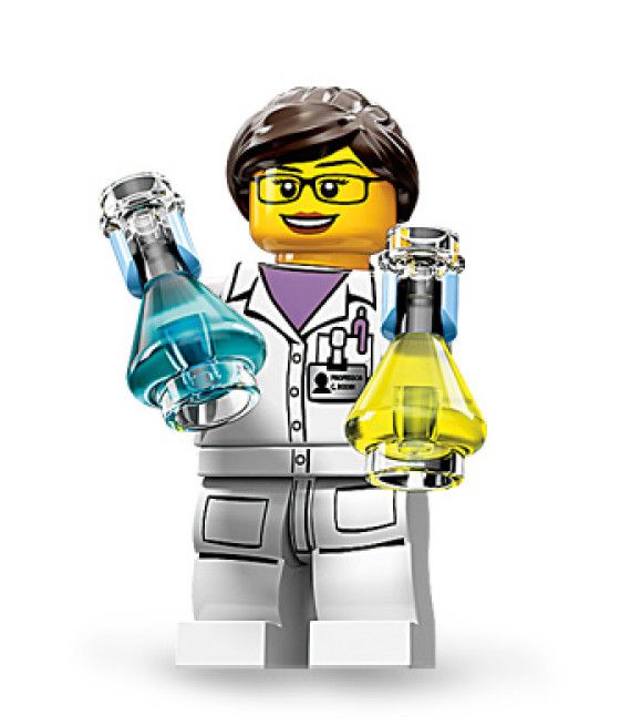 Légo scientifique féminin