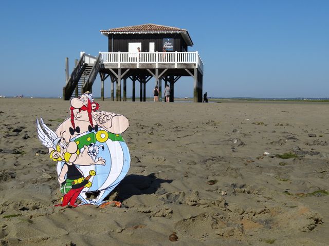 Astérix et Obélix, Bassin d'Arcachon, été 2013