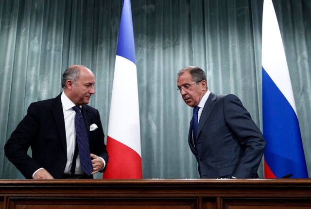 Laurent Fabius et Sergueï Lavrov se sont rencontrés à Moscou