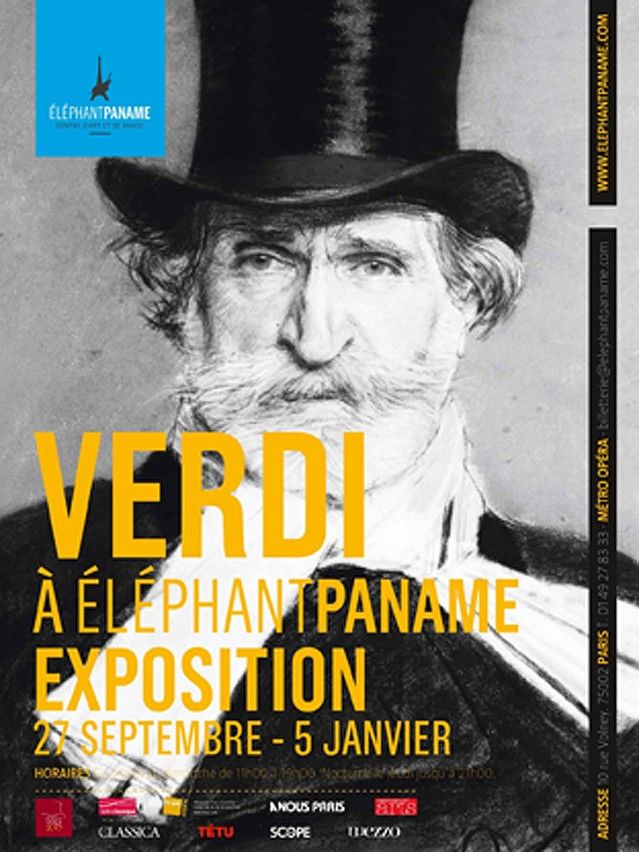 Exposition Verdi à Eléphant Paname