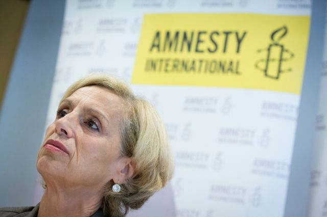 Genevieve Garrigos, presidente d'Amnesty International France