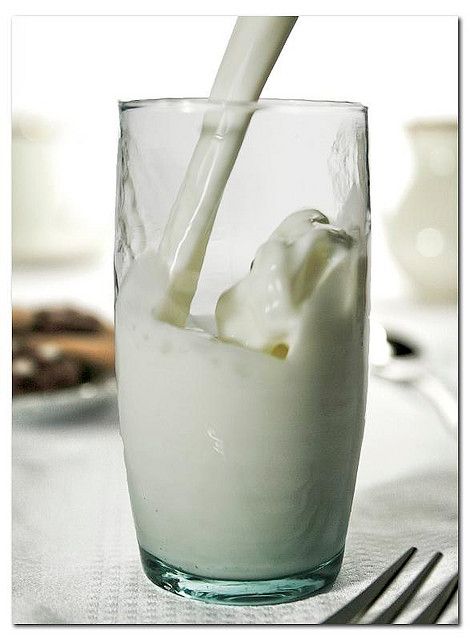 Un verre de lait