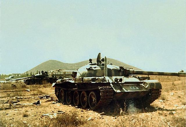 Char syrien en octobre 1973