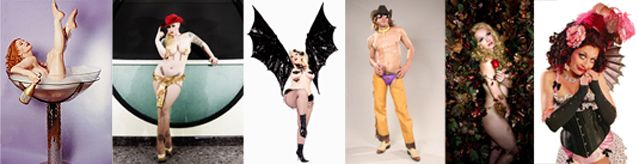 Catherine D.Lish - Mimy le Meaux - Dirty Martini - Roky roulette - Julie Atlas - Kitten