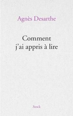 « Comment j'ai appris à lire » aux éditions Stock