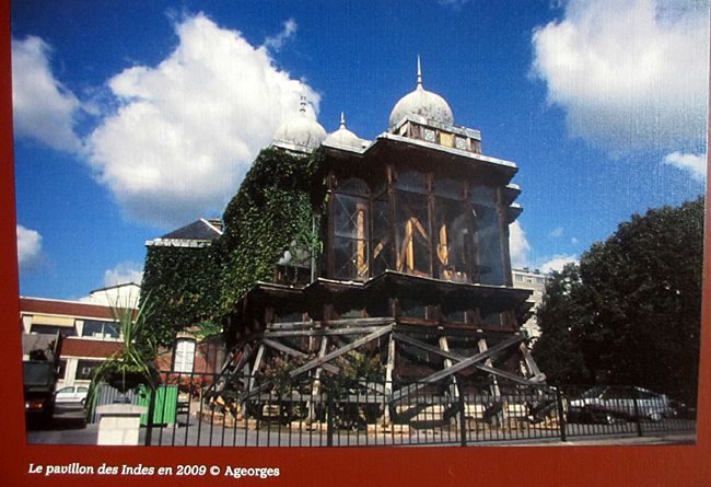 Le Pavillon des Indes en 2009