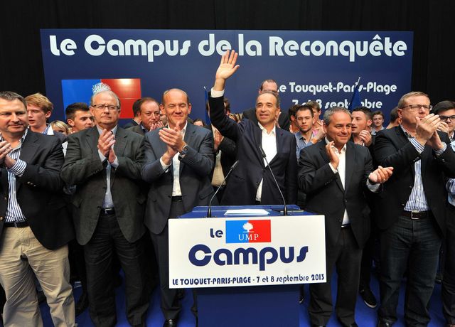 Jean-François Copé en meeting au Touquet