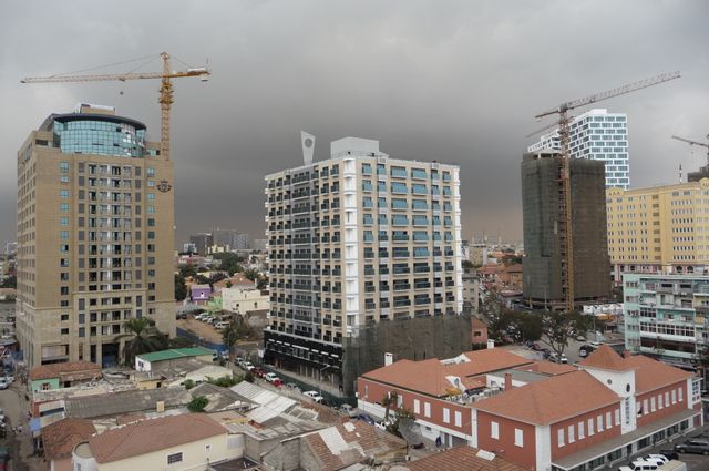 Centre-ville de Luanda, quartier Ingombota (Angola)