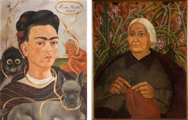 Autorretrato con Changuito, Retrato de Doña Morillo