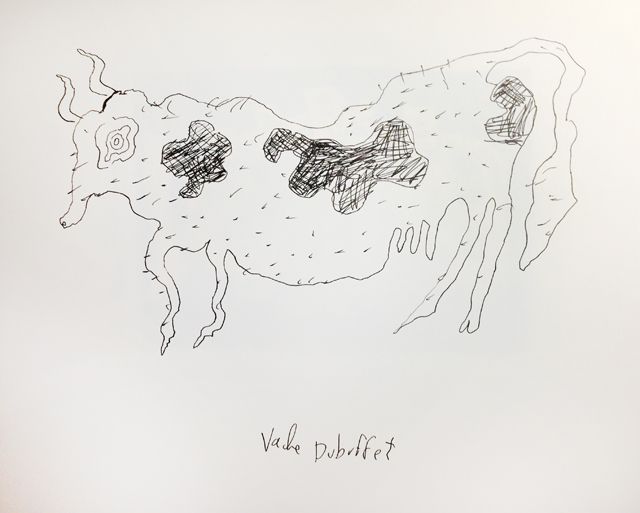 La Vache de Dubuffet, revue par Joann Sfar