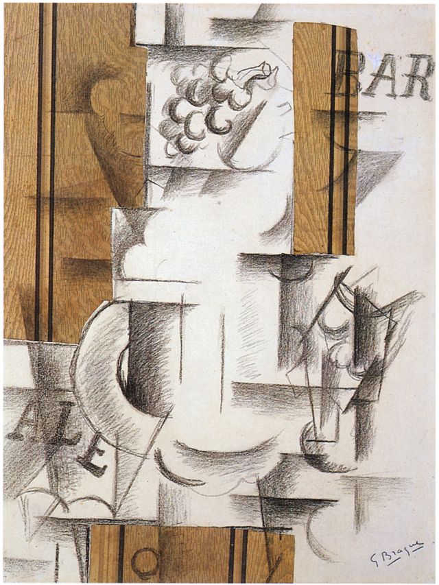 Braque Compotier et verre