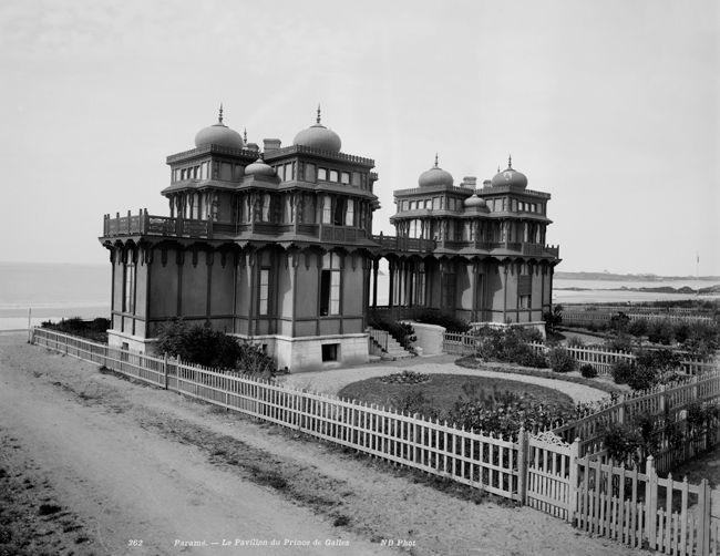 Le pavillon remonté en villa à St-Malo