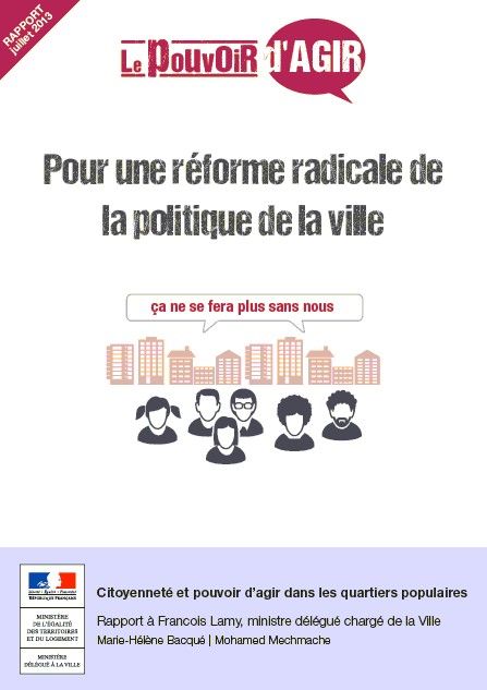 Citoyenneté et pouvoir d’agir dans les quartiers populaires - Rapport