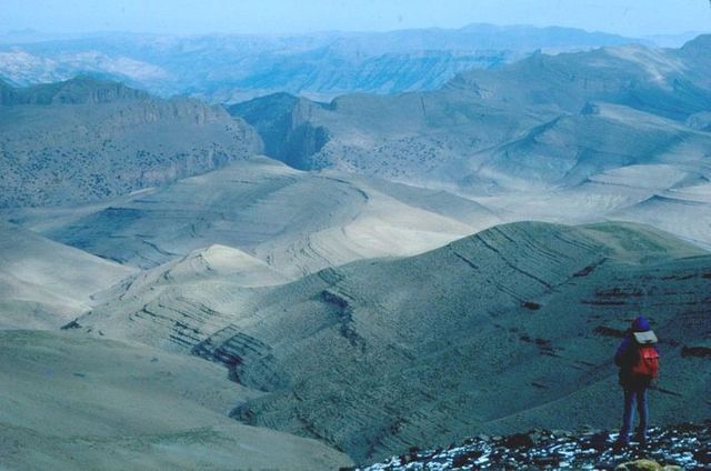 Paysage du haut Atlas du Maroc