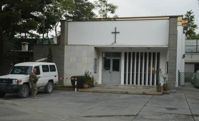 Eglise à Kaboul, en Afghanistan